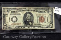 $5 Federal Reserve Note -