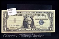 One Dollar Silver Certificate-