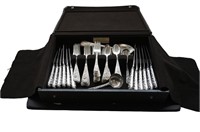 Kirk & Sons Repousse Sterling Silver Flatware Set