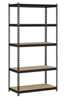 5-Shelf Steel Shelving Unit, 72x36x18 - Edsal