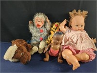 Dolls and stuffed animals