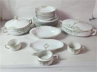 22pc H & Co. Selb (Bavaria) Imperial dishes