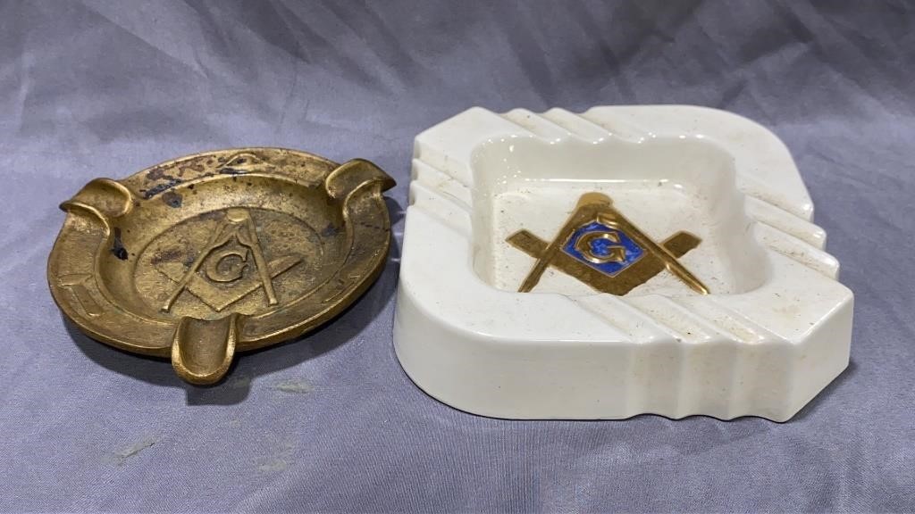 Masonic Ash Trays