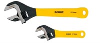 DEWALT Adjustable Wrench Set (2-Pack)