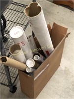 BOX OF POSTERS