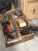 TRAY W/INSULATORS AND TOOLS