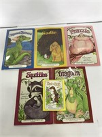 Six Serendipity vintage children’s books