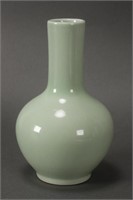 Chinese Pale Celadon Vase,