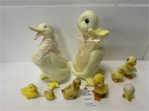 Ceramic Ducks Lot