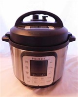 Instant Pot 3 qt. stainless pressure cooker w/