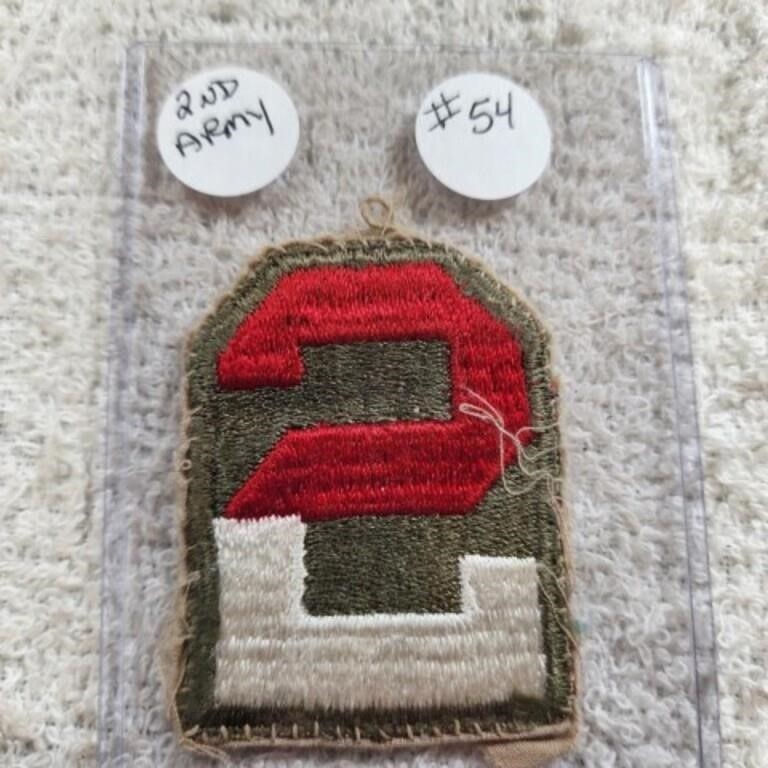 World War 2 Military Patch 2nd Army