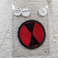 World War 2 Military Patch 7th Infrantry Division