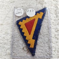 World War 2 Military Patch 7th Army