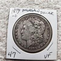 1879O Morgan Dollar VF