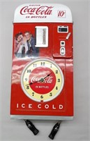 2013 Coca-Cola Vending Machine Clock