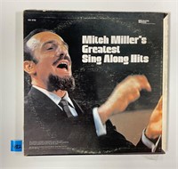 Lot of Sing Along With Mitch Miller Vinyl Records