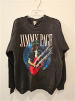 Vintage Jimmy Page Sweat Shirt, Led Zeplin, XL