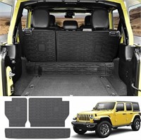 Cargo Liner Seats Back Protector for Jeep Wrangler