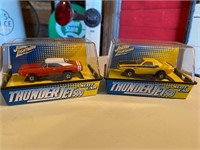 Pair of Johnny Lightning Slot cars