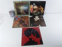 5 vinyles Dont Santana