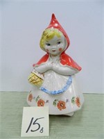 Little Red Riding Hood Cookie Jar (Hairline)