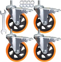 Heavy Duty Caster Wheels With Brakes