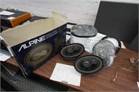 Alpine car speakers 6382 3-way speakers
