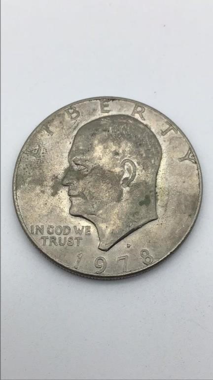 1978D Eisenhower Dollar