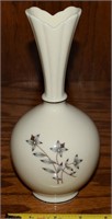 Lenox China Princess Fluted Rosebud Vase 8.25"t