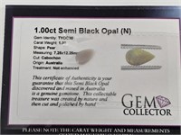 1.00ct Semi Black Opal (N)