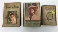 3 ANTIQUE BOOKS