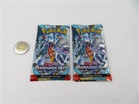 2 pack neufs de cartes Pokémon