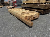 (130) LF Of Cedar Lumber Mixed Sizes