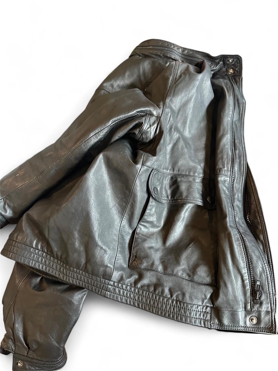 Leather Jacket 42