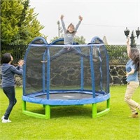 7ft First Trampoline Hexagon (Ages 3-10) for Kids