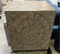 Cube Side or End Tables , 19” x 19” ( tile look )