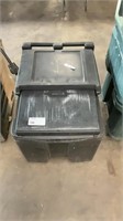 BLACK CAMBRO ROLLING COOLER