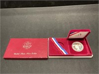 1983 Olympic Proof 90% Silver $1