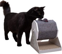 PURRFECT POUCH Meow Go Round Cat Scratcher Toy