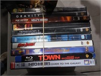 DVD'S x10, Gravity, Sniper, Mars Attacks