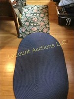 2  area rugs apx 42"
