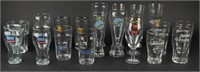 Lot Of 20 Beer Glasses All Brands All Shapes