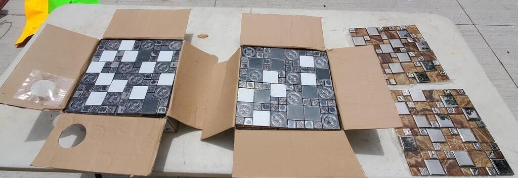 Cases Of Mosaic Tile/ Different Colors & Styles