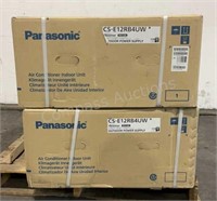 (2) Panasonic NEW Split-Type AC Units CS-E12RB4UW