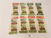 Selection of 8 Vintage Cities Service Road Maps-50