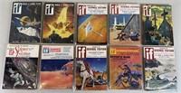 10pc 1950s-60s If Worlds Of Science Fiction Books