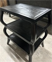 Hooker Co. Dark Wood Tiered Side Table