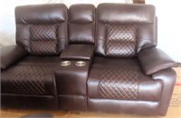 Love Seat with Drink Holders, NEW, UNUSED