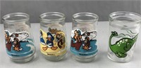 4 Welch’s jars, 3 are disney