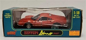 Anson Ferrari Dino 246GT 1:18 Metal Die-Cast Car